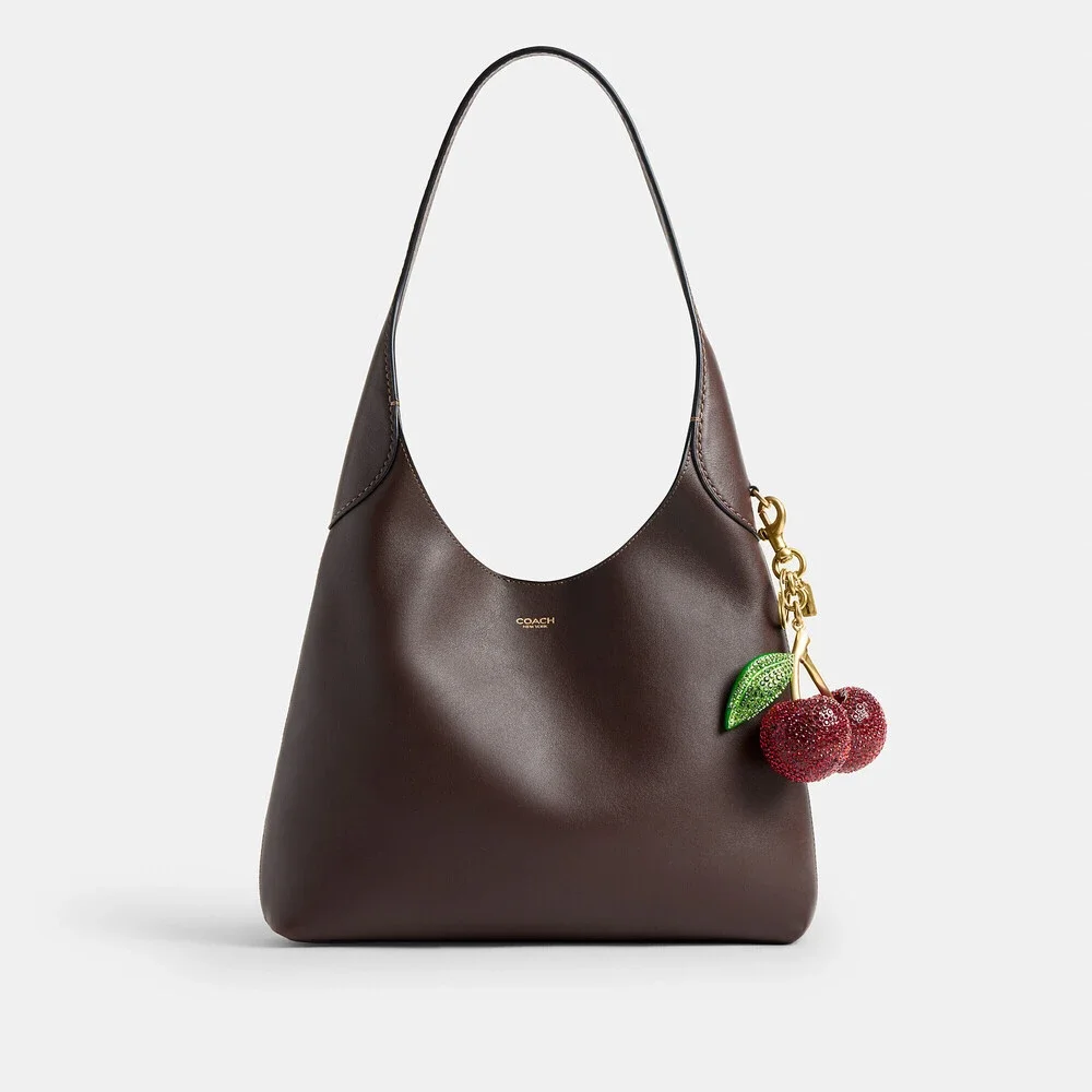 Coach Outlet Large Crystal Cherry Bag Charm - Picture 3 of 3